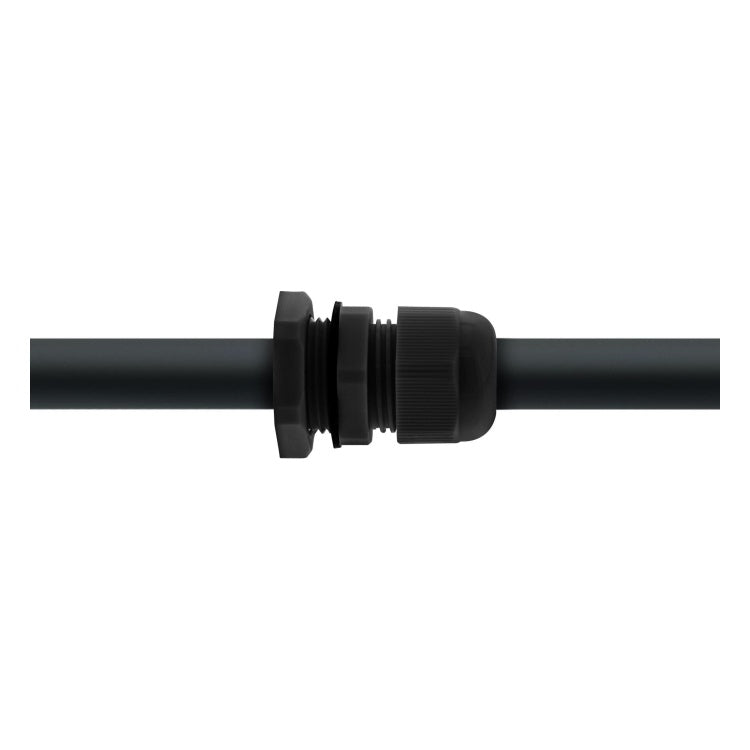 GK-11338 Kabelwartel nylon IP68 (6-12 mm) - zwart (10 stuks)