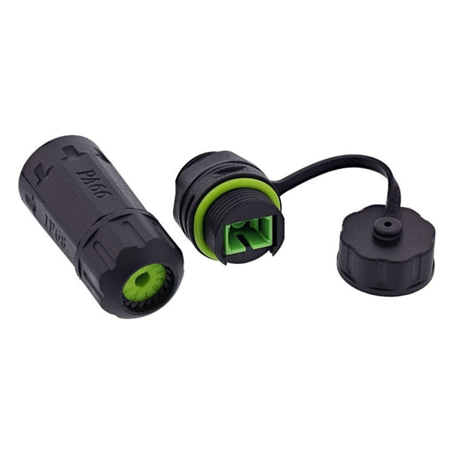 GK-11344 Glasvezelkoppeling SC - kort model - IP68 - 2x SC - M20