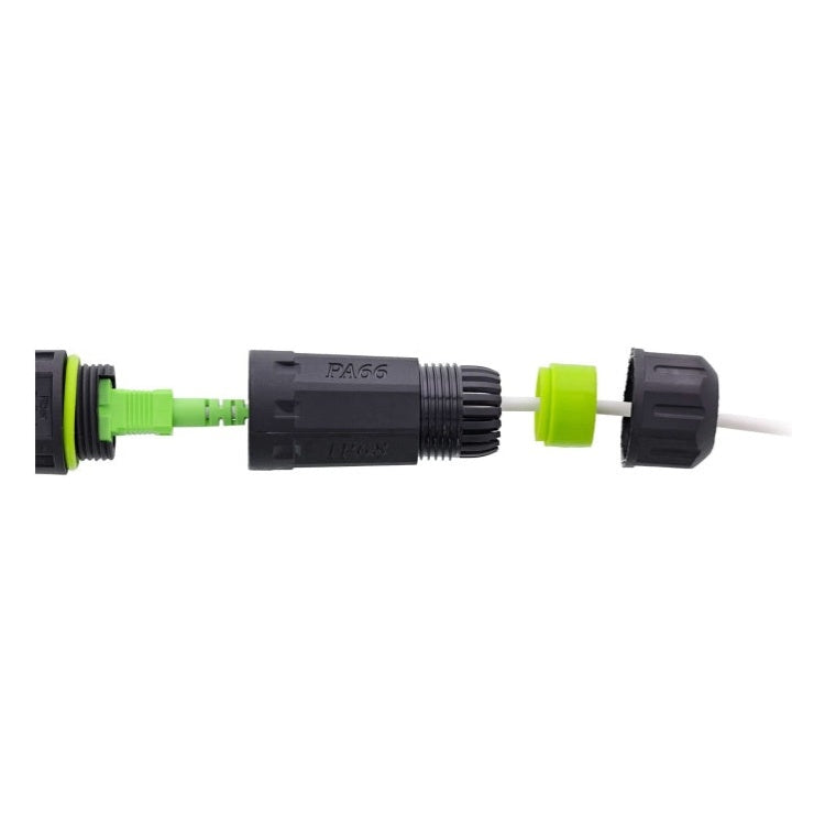 GK-11344 Glasvezelkoppeling SC - kort model - IP68 - 2x SC - M20