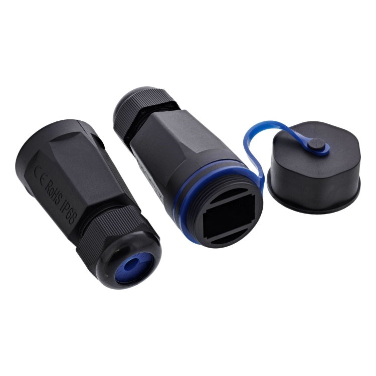 GK-11345 Kabelconnector behuizing RJ45 Keystone - IP68 - met deksel