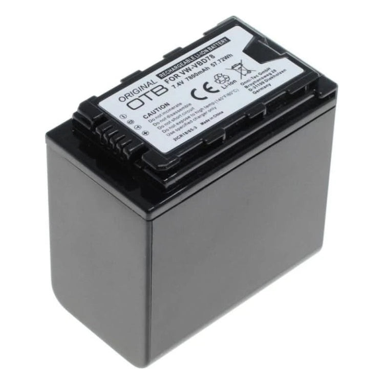GK-11374 Compatibele camera accu voor Panasonic VW-VBD58 en VW-VBD78
