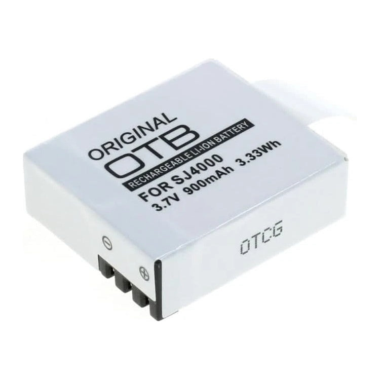 GK-11379 Compatibele camera accu voor o.a. SJCAM, Rollei, Midland, Evolveo en andere action camera’s (900 mAh)