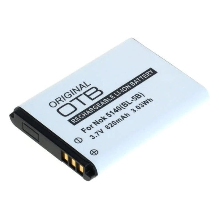 GK-11408 Compatibele accu voor Nokia 5140 / 6020 / 7260 / 5320 (BL-5B - 820 mAh)