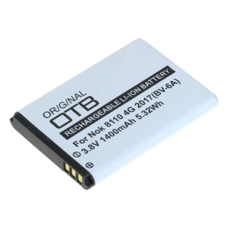 GK-11409 Compatibele accu voor Nokia 8110 4G (2017) / 2720 Flip (BV-6A - 1400 mAh)