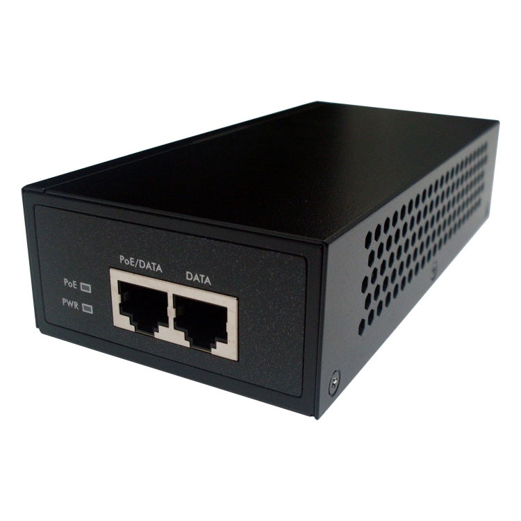 GK-11442 Longshine LCS-P302 PoE+ Gigabit injector - 30 W - 1 Gbit/s - zwart