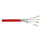 GK-11471 100 meter S/FTP CAT6a 10 Gigabit netwerkkabel - LSZH - rood - Koper