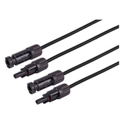 GK-11542 50 meter S/CONN PV4/MC4 solar verlengkabelset - 4 mm² - 2 stuks - Zwart