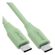 GK-11567 50 cm USB 2.0-kabel - USB-C snellaadkabel 100W - Matcha Latte (groen