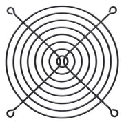 GK-11579 Ventilatorrooster metaal zwart 120 x 120 mm