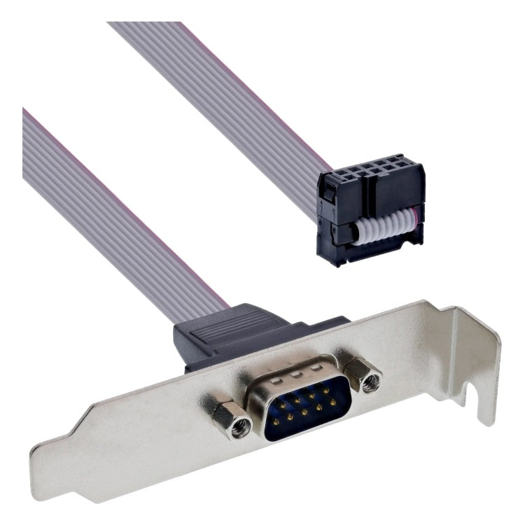GK-11622 60 cm 9-pins SUB-D (m) low profile slotplaatje