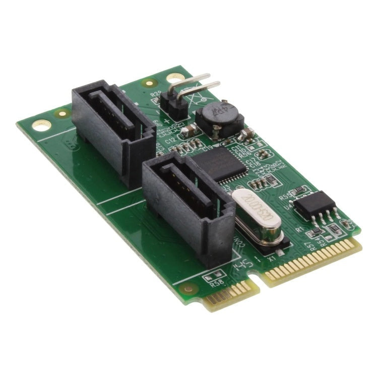 GK-11657 Mini PCIe SATA III controllerkaart met 2x SATA 6 Gb/s en RAID