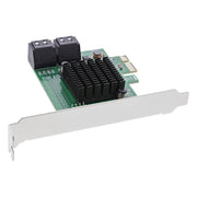 GK-11664 InLine PCIe SATA Controller met 4x SATA 6 Gb/s