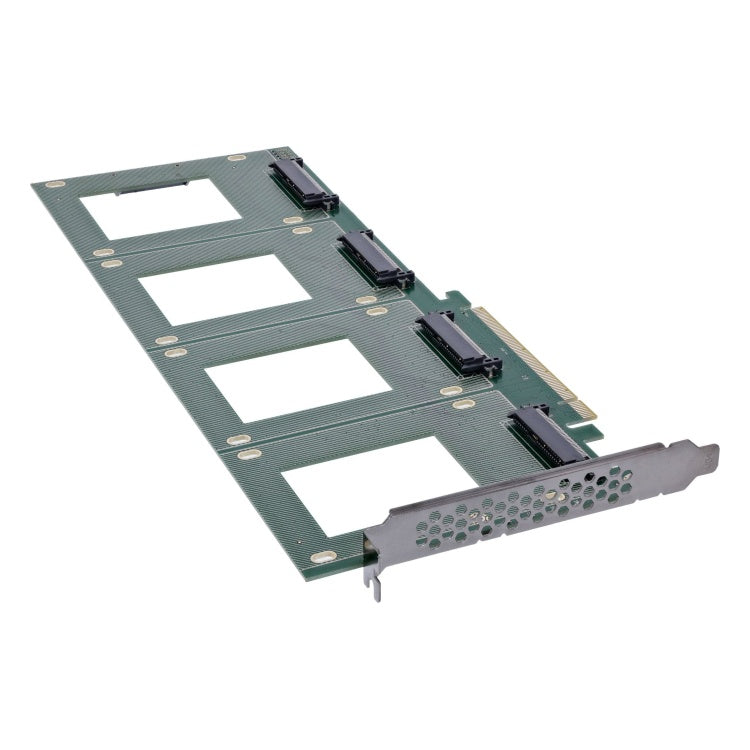 GK-11673 PCIe x16 Interfacekaart 4x interne U.2 NVMe SFF-8639 - Bifurcation