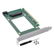 GK-11676 PCIe x16 Interfacekaart naar interne U.2 NVMe SFF-8639 + SATA