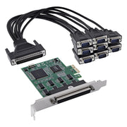 GK-11684 PCIe x1 Interfacekaart 8x RS-232 D-Sub 9-poorts