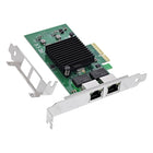 GK-11695 Dual Gigabit netwerkkaart - 2x RJ45 1Gb/s - Intel 82576EB - PCIe x4 - Low Profile