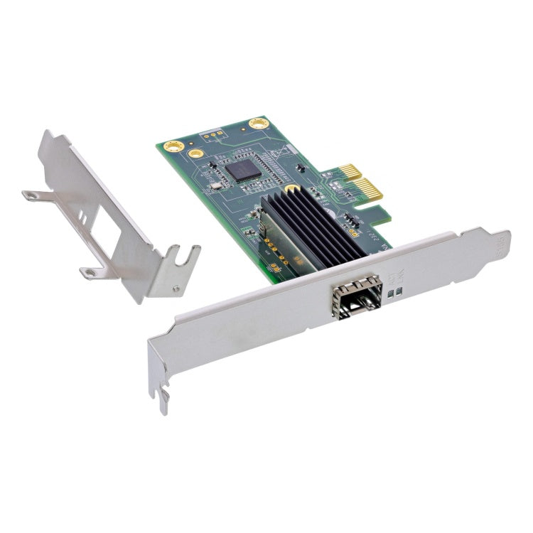 GK-11697 Gigabit netwerkkaart - 1x SFP 1Gb/s - Intel I210 - PCIe x1 - Low Profile