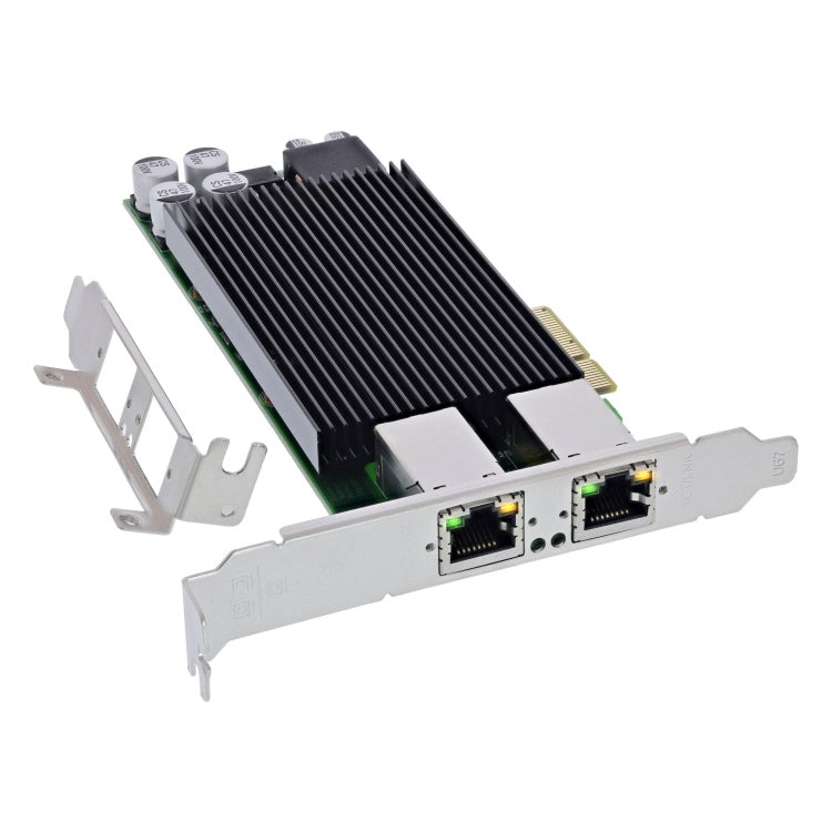 GK-11705 Dual Gigabit PoE+ Netwerkkaart 2x RJ45 - PCIe x4 - 1 Gb/s