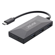 GK-11730 15 cm - USB hub - USB-A / USB-C - 3x USB-A + 2x USB-C - USB 3.2 Gen.1 - 5 Gb/s