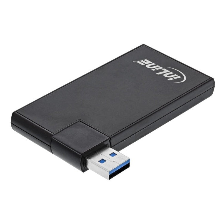 GK-11738 180° Twist Hub USB 3.0 - 4 poorten - draaibaar - zwart