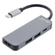 GK-11753 Multihub USB-C met 2x USB-A, HDMI 4K en Power Delivery 87W (USB 3.2 Gen.1)