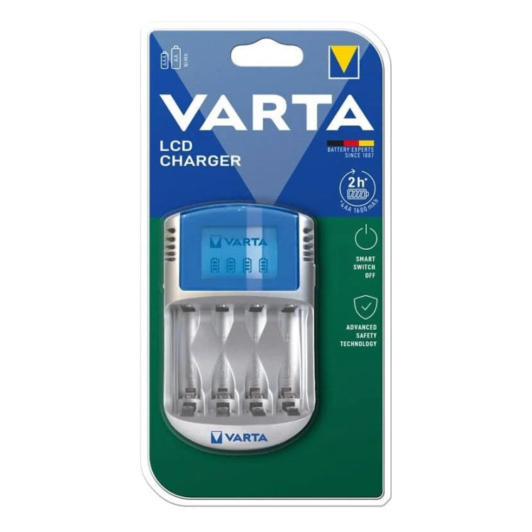 GK-11758 VARTA LCD Batterijlader voor AA- en AAA NiMH-batterijen