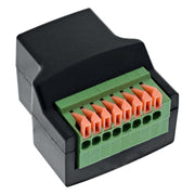 GK-11767 RJ45 contactdoos naar 8-polig aansluitblok - insteekklem