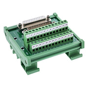 GK-11769 D-Sub 25 aansluitblok - stekker/bus - schroefklem - DIN-rail