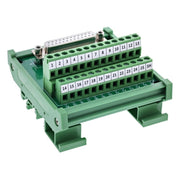 GK-11770 D-Sub 25 aansluitblok - contactdoos - schroefklem - DIN-rail