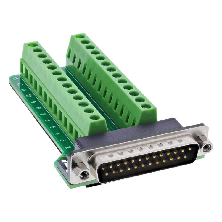 GK-11780 D-Sub 25 aansluitblok - stekker - schroefklem