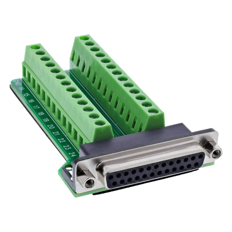 GK-11781 D-Sub 25 aansluitblok - contactdoos - 2-rijig - schroefklem
