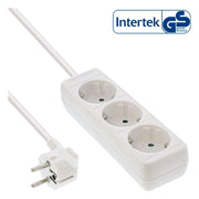 GK-11840 5 meter Stekkerdoos met 3 contacten - wit