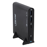 GK-11863 120W GaN USB-C/USB-A snellader - 4 poorten (2x USB-C + 2x USB-A) - zwart