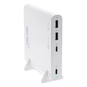 GK-11864 120W GaN USB-C/USB-A snellader - 4 poorten (2x USB-C + 2x USB-A) - Wit