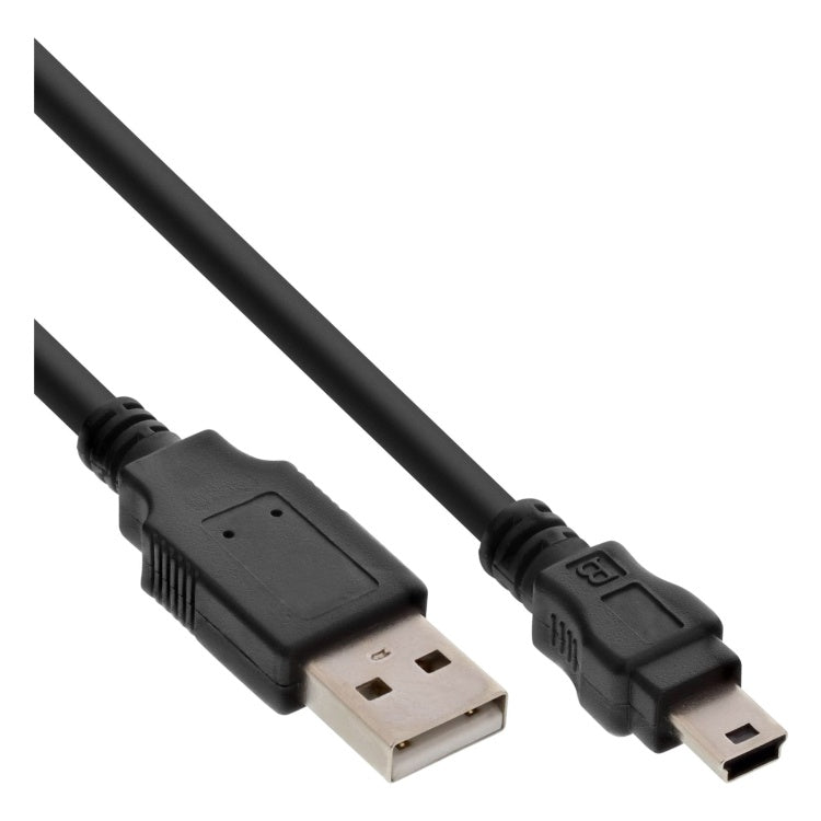 GK-11888 2 meter USB 2.0 Mini-kabel - USB-A naar Mini USB-B 5-pins - zwart