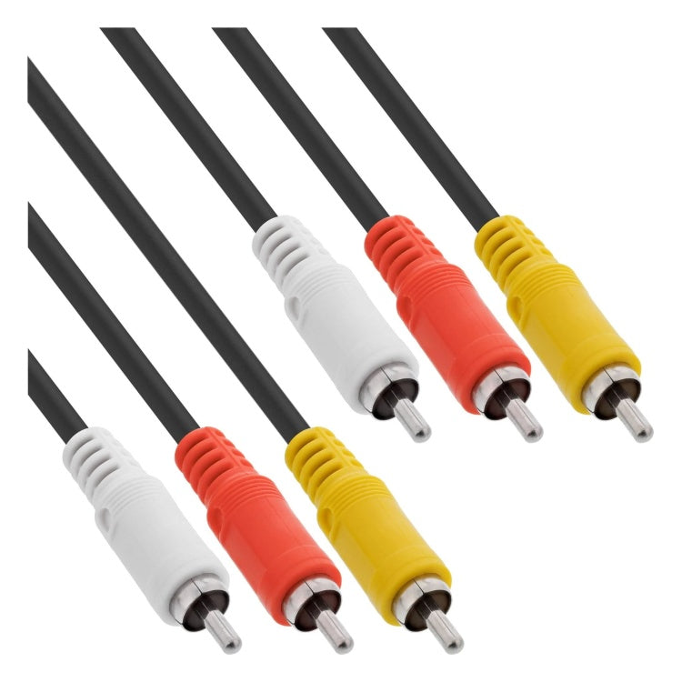 GK-11907 2 meter Tulp composiet audio/video kabel - 3x RCA