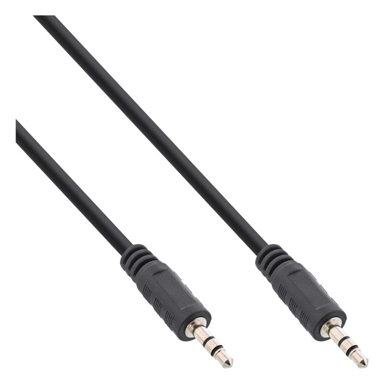 GK-11960 2,5 meter Audiokabel 3,5 mm stereo mannelijk/mannelijk - Zwart
