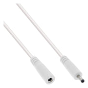 GK-11968 5 meter DC-verlengkabel 3,5 x 1,35 mm - wit