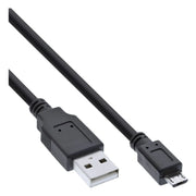 GK-11980 1,80 meter Micro-USB 2.0-kabel - USB-A naar Micro-B - zwart