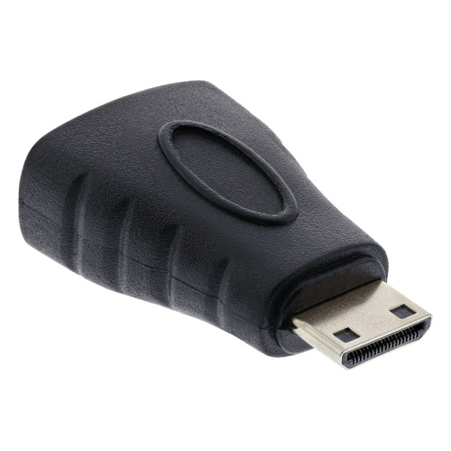 GK-12007 Mini HDMI naar HDMI adapter - HDMI 2.0 - 4K 60Hz - zwart