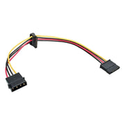 GK-12043 30 cm Interne voedingsadapterkabel 4-pins Molex naar 2x SATA voeding