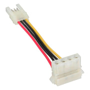 GK-12045 5 cm Floppy naar Molex haakse voedingsadapter