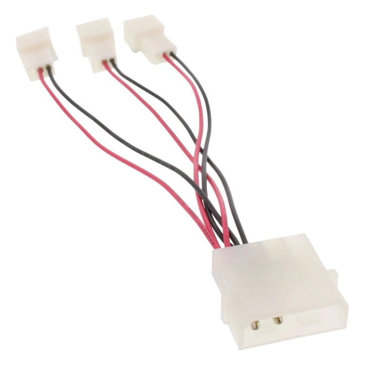 GK-12055 15 cm Ventilatoradapterkabel 12V naar 5V - 3-pins fan adapter