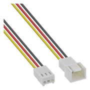 GK-12084 1 meter 3-pins ventilator verlengkabel male/female