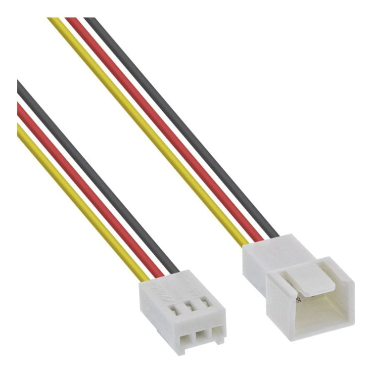 GK-12085 2 meter 3-pins ventilator verlengkabel male/female
