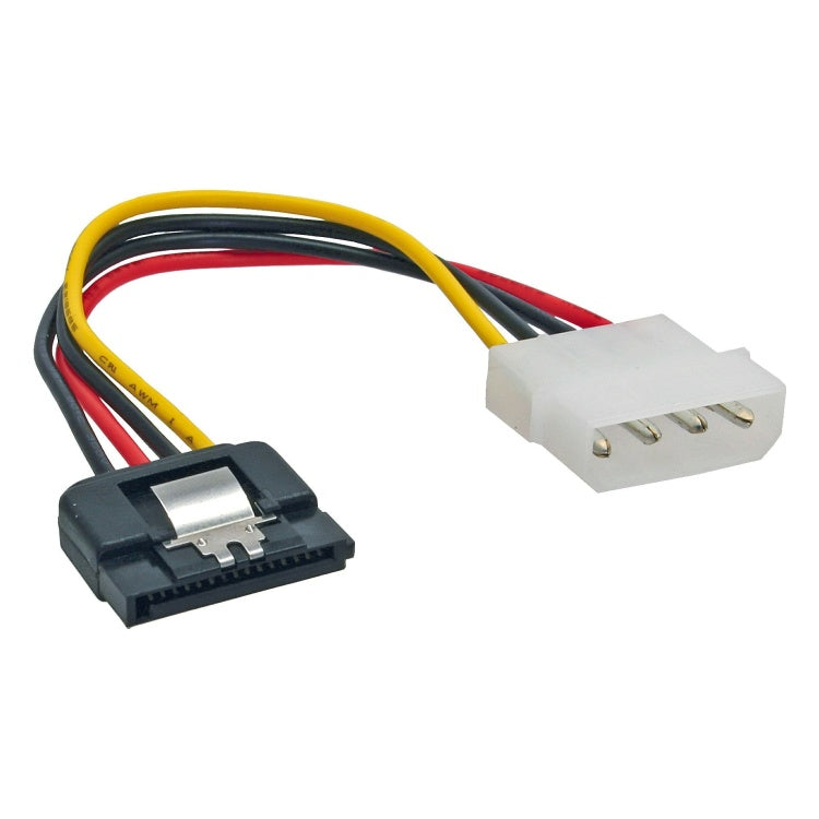 GK-12088 30 cm SATA Voedingskabel Adapter - 4-pin Molex naar 15-pin SATA met Vergrendeling