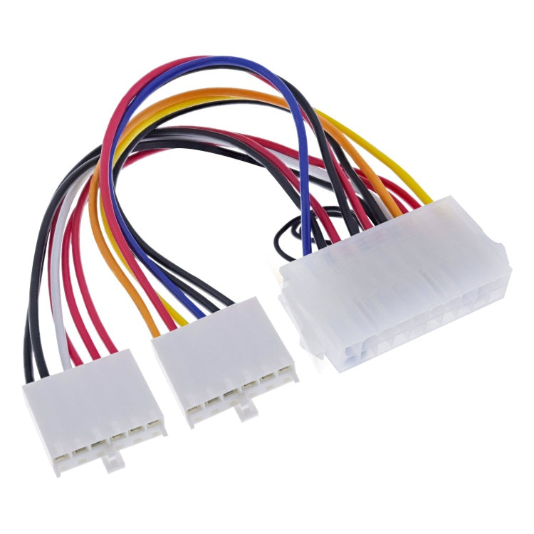 GK-12099 20 cm ATX Voedingsadapter - 20-pin ATX Female naar P8/P9 Female