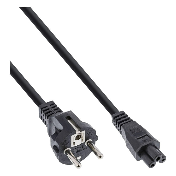 GK-12148 1,8 meter Stroomkabel CEE 7/7 naar IEC-C5 - zwart