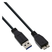 GK-12158 2 meter USB 3.2 Gen.1 kabel USB-A naar Micro USB-B -zwart