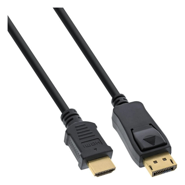 GK-12193 1 meter Premium DisplayPort naar HDMI kabel - DP 1.1 / HDMI 1.4 - 4K 30Hz - zwart